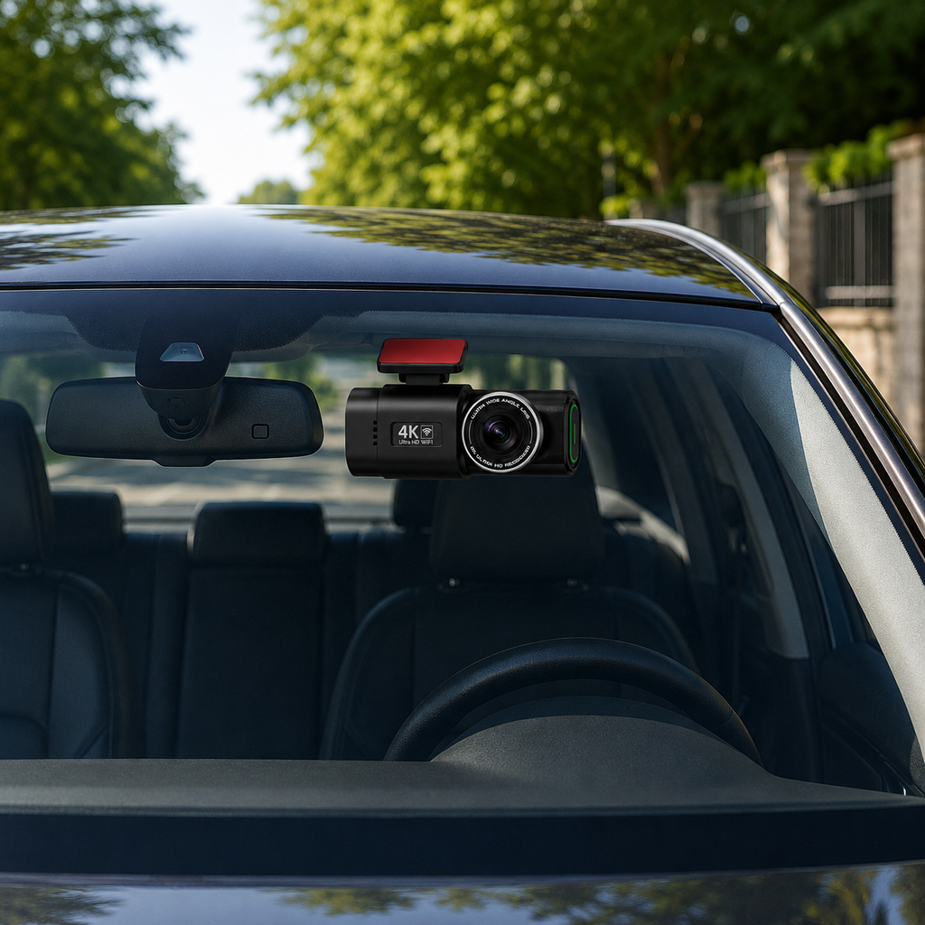 Dashcam Voiture 4K Wi-Fi | Caméra Embarquée DashioPro